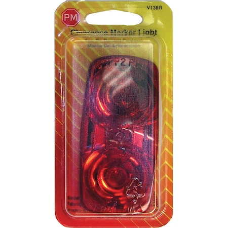 Peterson Light Clrnc/Markr Red V138R